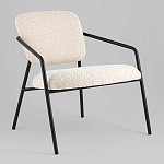 Кресло лаунж Rooney букле белый варинант исполнения - 1 | Loft Concept в Омске