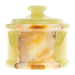 Сахарница из натурального камня Оникс Stone Sugar Bowls варинант исполнения - 5 | Loft Concept в Омске