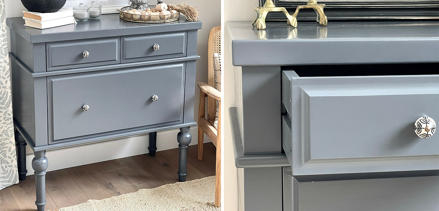 Комод в средиземноморском стиле серый Orhan Chest of Drawers Комод в средиземноморском стиле серый Orhan Chest of Drawers - Loft-Concept в Омске