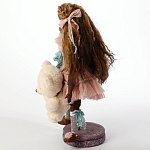 Авторская кукла Девочка с медвежонком варинант исполнения - 3 | Loft Concept в Омске