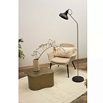 Торшер с плафоном в форме купола в сочетании черного и золотистого цвета Minimalist Execution варинант исполнения - 4 | Loft Concept в Омске