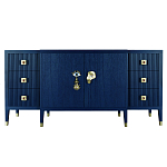 Большой Комод-буфет Elsa Dreams Blue с ящиками варинант исполнения - 8 | Loft Concept в Омске