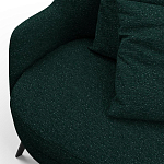 Мебельная ткань Шенилл темно-зеленый цвет 138 см T4-36 варинант исполнения - 12 | Loft Concept в Омске