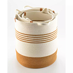 Корзина для хранения с ручками Interlacement Lines  варинант исполнения - 1 | Loft Concept в Омске