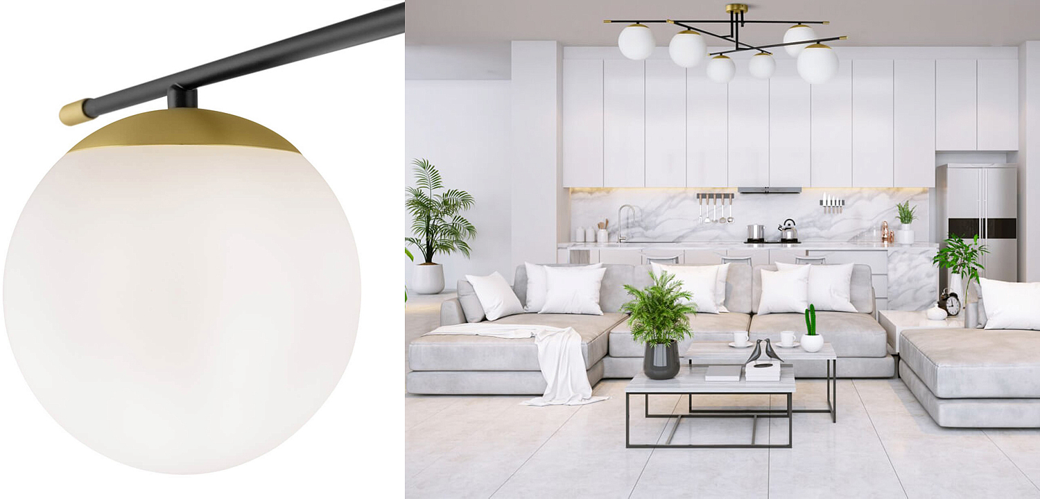 Потолочный светильник Spike Balls Hanging Lamp Потолочный светильник Spike Balls Hanging Lamp - Loft-Concept в Омске