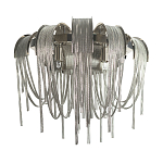 Бра с металиическими цепочками и дугообразными элементами Atlantis Chain варинант исполнения - 1 | Loft Concept в Омске