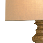 Бра светодиодное с тканевым абажуром на фигурном основании Undercut варинант исполнения - 1 | Loft Concept в Омске