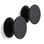 Комплект из 2-х круглых деревянных настенных крючков Bert Wall Hanger варинант исполнения - 1 | Loft Concept в Омске