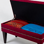 Мягкая банкетка с зоной для хранения Casket Red варинант исполнения - 2 | Loft Concept в Омске
