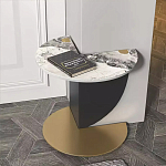 Дизайнерский журнальный стол геометрической формы Dulip варинант исполнения - 2 | Loft Concept в Омске