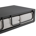 Садовый диван на каркасе из алюминия Petro варинант исполнения - 6 | Loft Concept в Омске