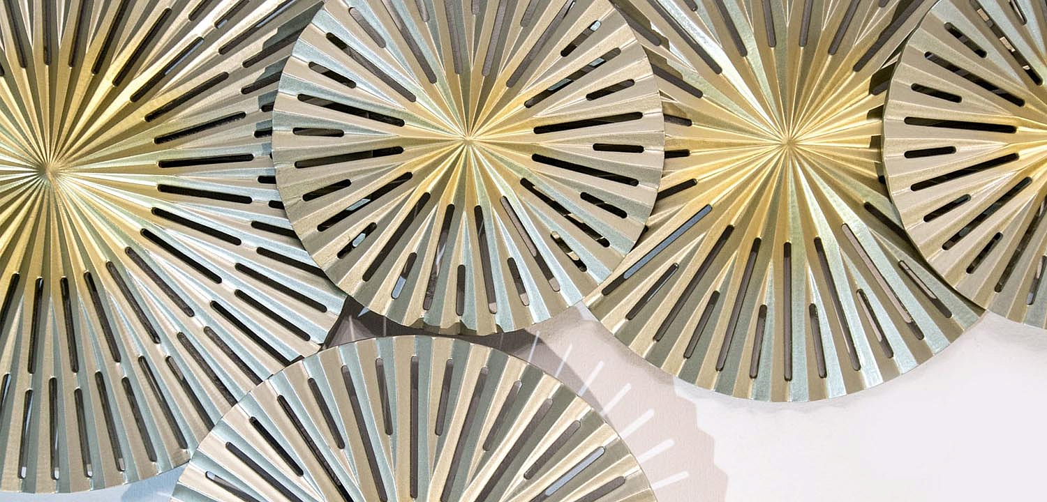 Арт-объект Apollo Gold and Silver Wall Plaque Disc gap 5 Арт-объект Apollo Gold and Silver Wall Plaque Disc gap 5 - Loft-Concept в Омске