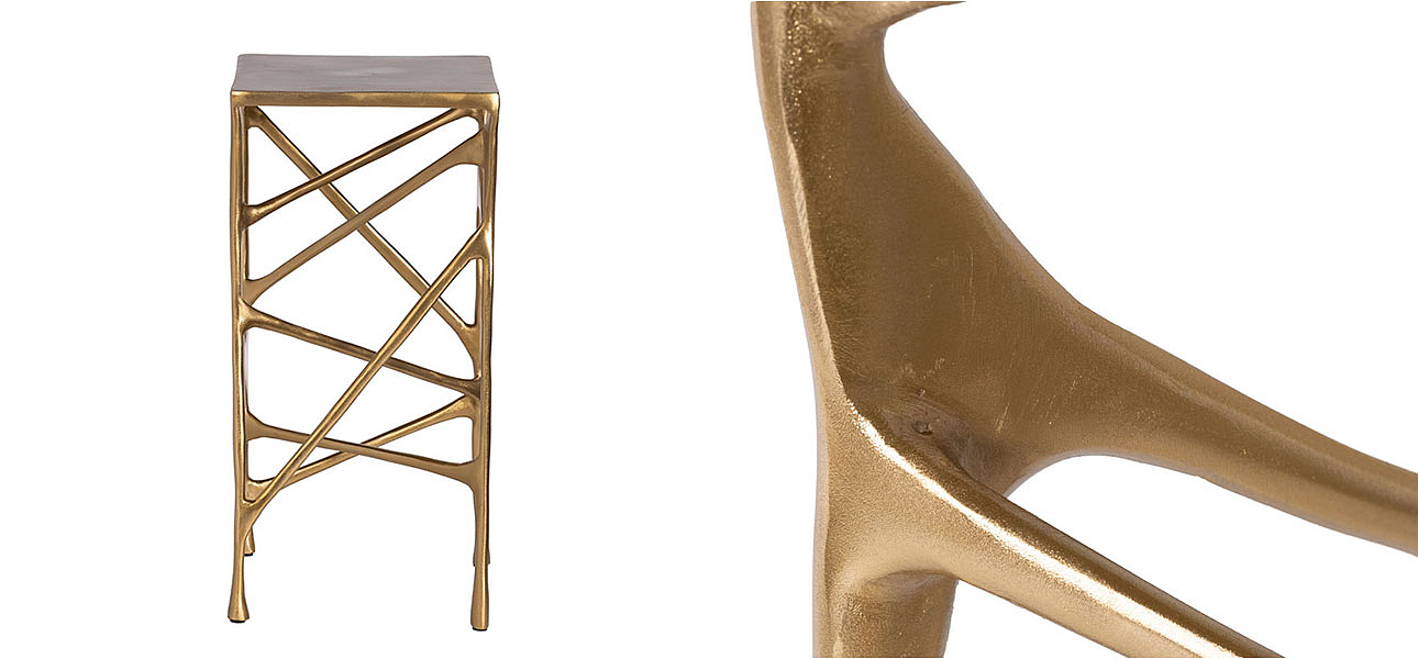 Столик журнальный Origania gold Столик журнальный Origania gold - Loft-Concept в Омске