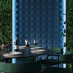 Гипсовая 3D Панель M-104 варинант исполнения - 1 | Loft Concept в Омске