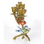 Бронзовый подсвечник на 7 свечей Eden Garden варинант исполнения - 3 | Loft Concept в Омске