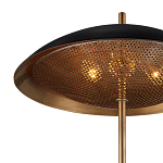 Настольная лампа с перфорированным металлическим рассеивателем Through варинант исполнения - 1 | Loft Concept в Омске