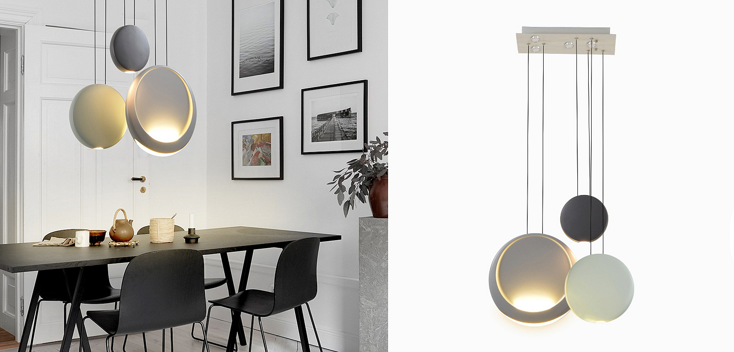 Люстра Vibia Cosmos Rectangular 3 moon Люстра Vibia Cosmos Rectangular 3 moon - Loft-Concept в Омске