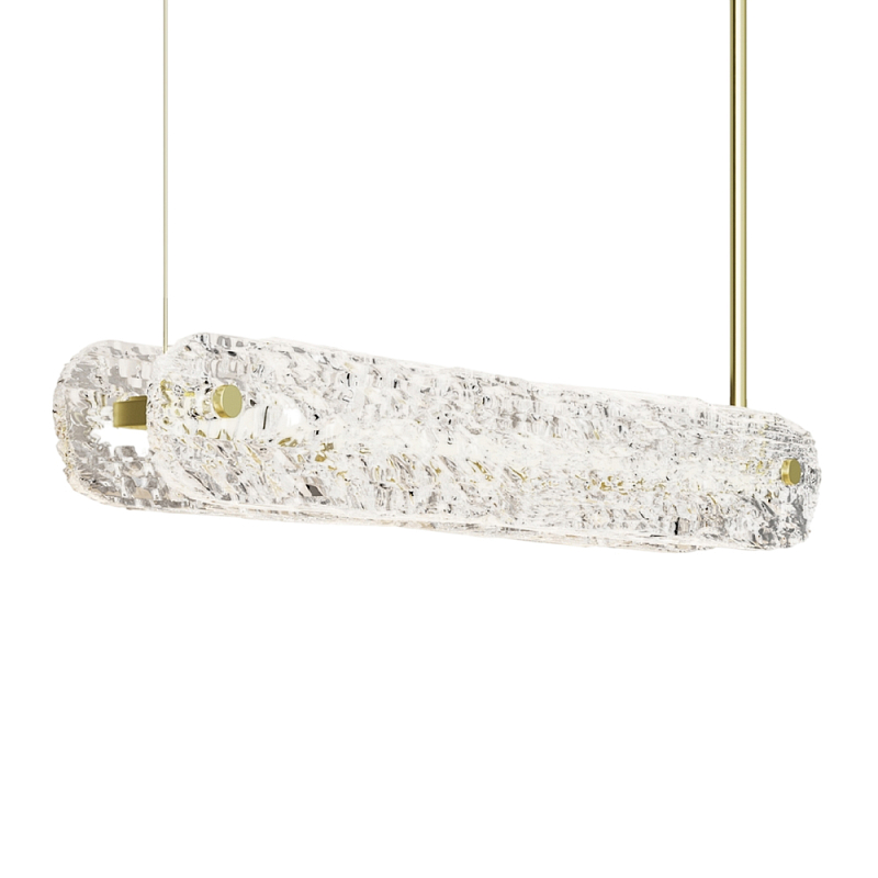 Подвесной светильник Frostum Латунь Белый в Омске | Loft Concept 