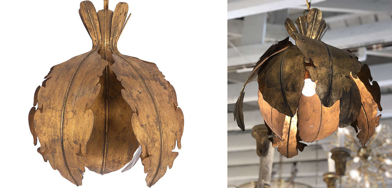 Подвесной светильник Tropical Leaves Hanging lamp Подвесной светильник Tropical Leaves Hanging lamp - Loft-Concept в Омске