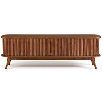 ТВ-тумба с двумя раздвижными дверцами Toinette Brown TV Stand варинант исполнения - 2 | Loft Concept в Омске