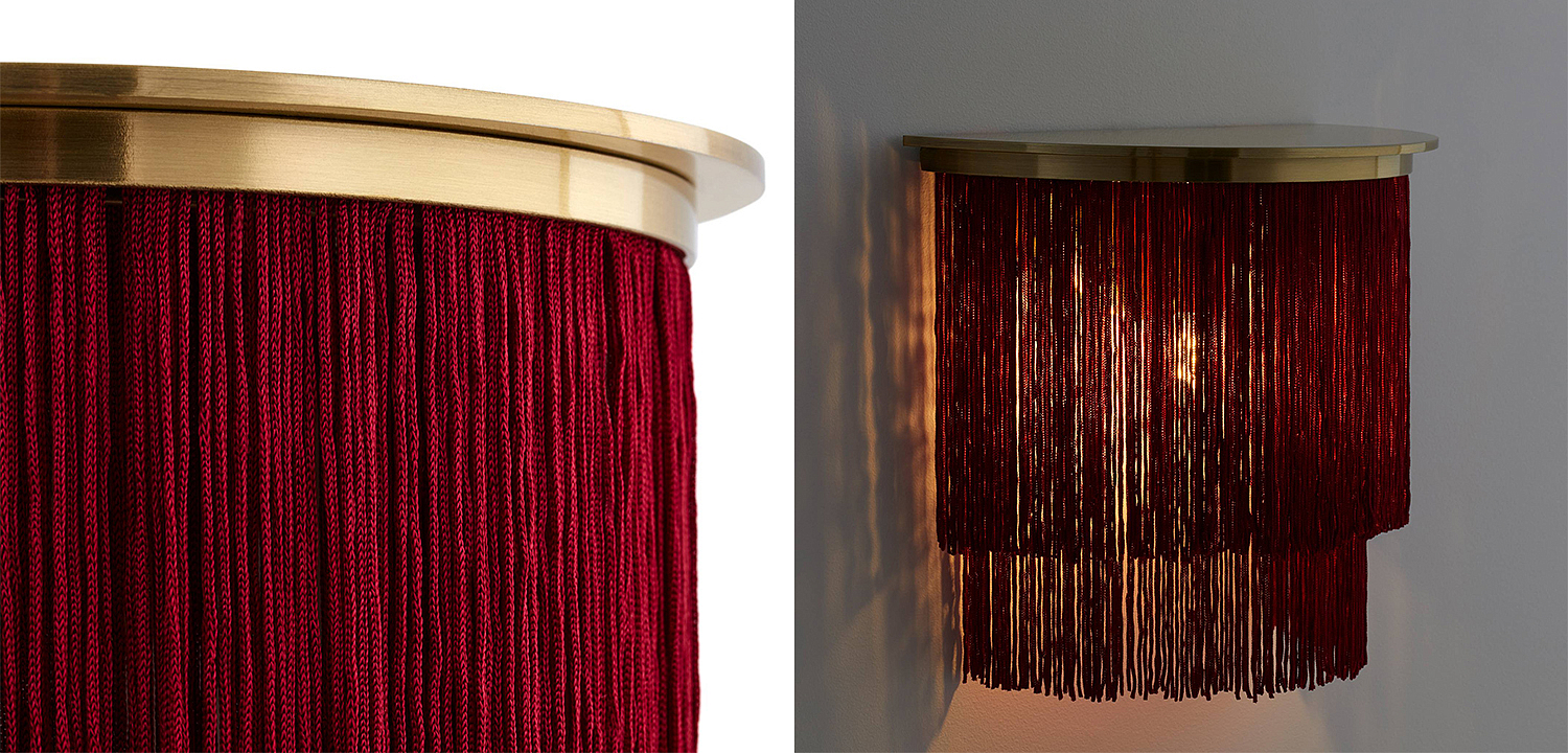 Бра Houtique Sconce Burgundy Бра Houtique Sconce Burgundy - Loft-Concept в Омске