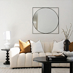 Зеркало в черной металлической раме Urban Style Mirror варинант исполнения - 4 | Loft Concept в Омске