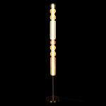 Торшер с разноцветными стеклянными цилиндрами и шарами Eclecticism  варинант исполнения - 1 | Loft Concept в Омске