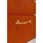 Комплект оранжевых чемоданов Golden Twigs варинант исполнения - 4 | Loft Concept в Омске