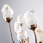 Люстра с декором в виде кристаллов из хрусталя Kenneth Crystal Stone Chandelier 20 варинант исполнения - 2 | Loft Concept в Омске