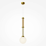 Подвесной светильник со стеклянными вставками Helios варинант исполнения - 1 | Loft Concept в Омске