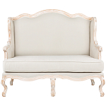 Диван двухместный из массива бука бежевый Solid Luxury варинант исполнения - 1 | Loft Concept в Омске