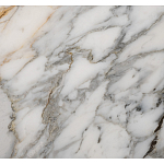 Столик журнальный с круглой мраморной столешницей на трех опорах Marble Stone Drawing варинант исполнения - 3 | Loft Concept в Омске