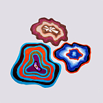 Сет из 3-х ковров «SAPPHIRE, QARTZITE, LABRADORITE» варинант исполнения - 1 | Loft Concept в Омске