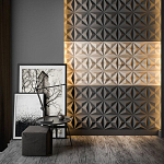 Гипсовая 3D панель с принтографией PM-101 варинант исполнения - 2 | Loft Concept в Омске