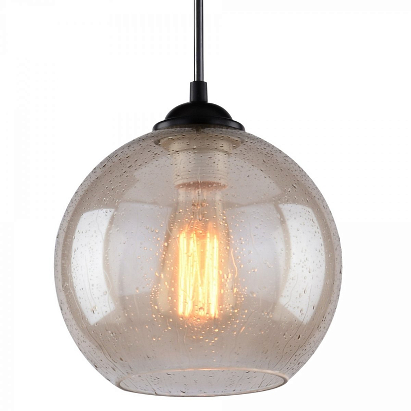 Подвесной светильник Drops Sphere Glass Pendant Lamp amber Янтарь (Amber) Подвесной светильник Drops Sphere Glass Pendant Lamp amber Янтарь (Amber) в Омске | Loft Concept
