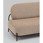 Диван Стоун велюр рельефный бежевый варинант исполнения - 2 | Loft Concept в Омске