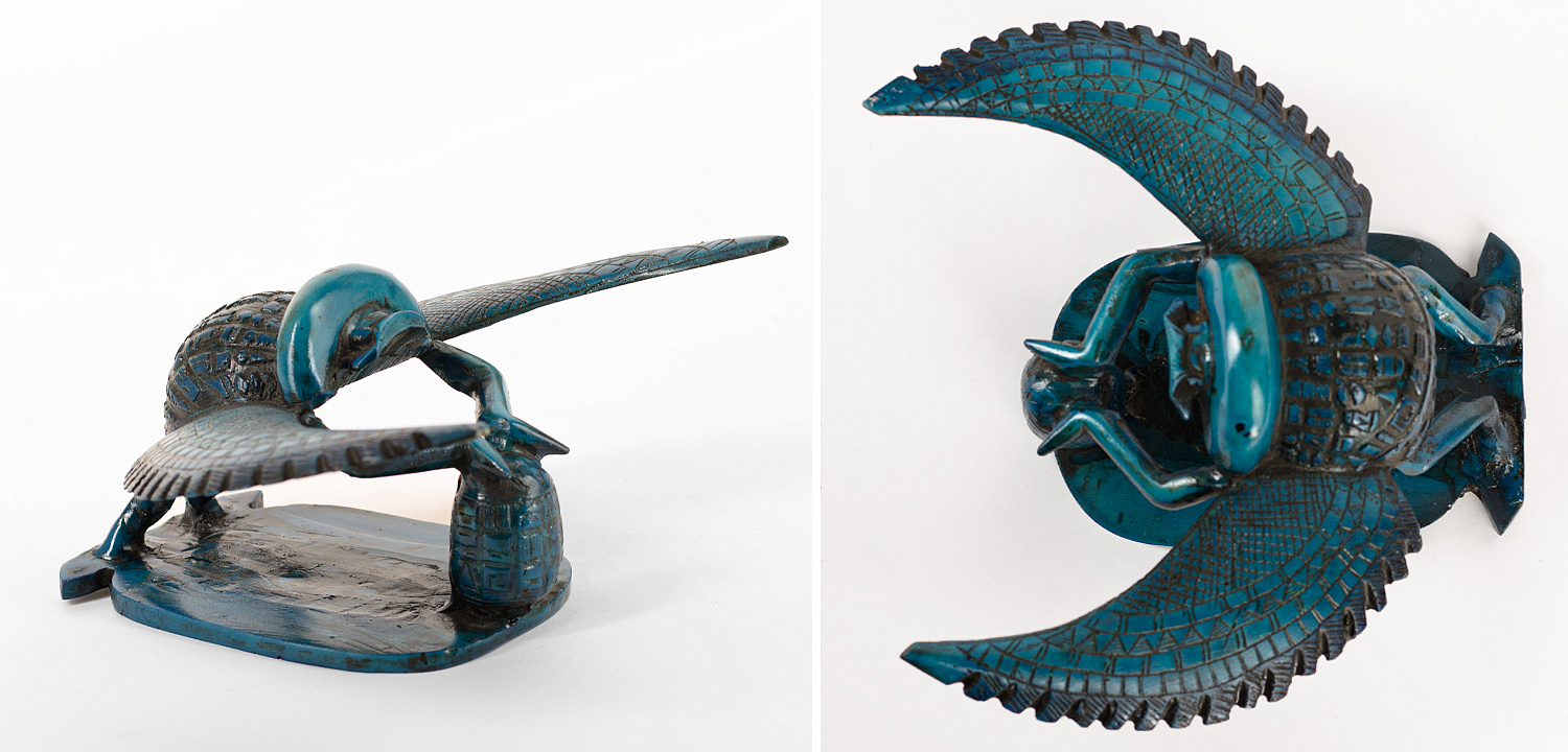Статуэтка Скарабей Scarab Beetle with Wings turquoise Статуэтка Скарабей Scarab Beetle with Wings turquoise - Loft-Concept в Омске
