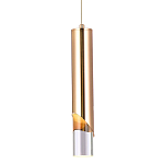 Подвесной светильник Metal Acrylic Tube Gold Hanging Lamp варинант исполнения - 1 | Loft Concept в Омске