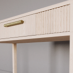 Элегантная Консоль Primo с выдвижным ящиком Светлый дуб варинант исполнения - 3 | Loft Concept в Омске