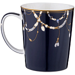 Кружка из фарфора синяя с изображением лошади 400 мл Porcelain Horse Set варинант исполнения - 1 | Loft Concept в Омске