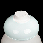 Настольная лампа из стеклянных сфер в пастельных тонах Высота 40 см Pastel Lunaria варинант исполнения - 5 | Loft Concept в Омске