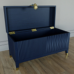 Большой дизайнерский Сундук Elsa Dreams Blue варинант исполнения - 2 | Loft Concept в Омске