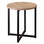 Стол журнальный круглый в стиле лофт Urban Style Space 2 варинант исполнения - 1 | Loft Concept в Омске