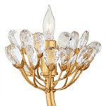 Люстра золотая в виде растения Golden Flower Glade варинант исполнения - 2 | Loft Concept в Омске