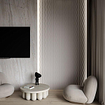 Гипсовая 3D Панель M-16 варинант исполнения - 1 | Loft Concept в Омске