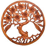 Панно из дерева Sakura Panel With Trees варинант исполнения - 1 | Loft Concept в Омске