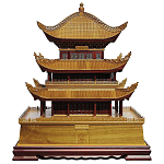 Макет Китайской башни архитектурная миниатюра  варинант исполнения - 2 | Loft Concept в Омске