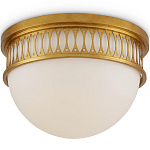 Потолочный светильник с фактурным золотым каркасом Exceptional Classic Design варинант исполнения - 1 | Loft Concept в Омске