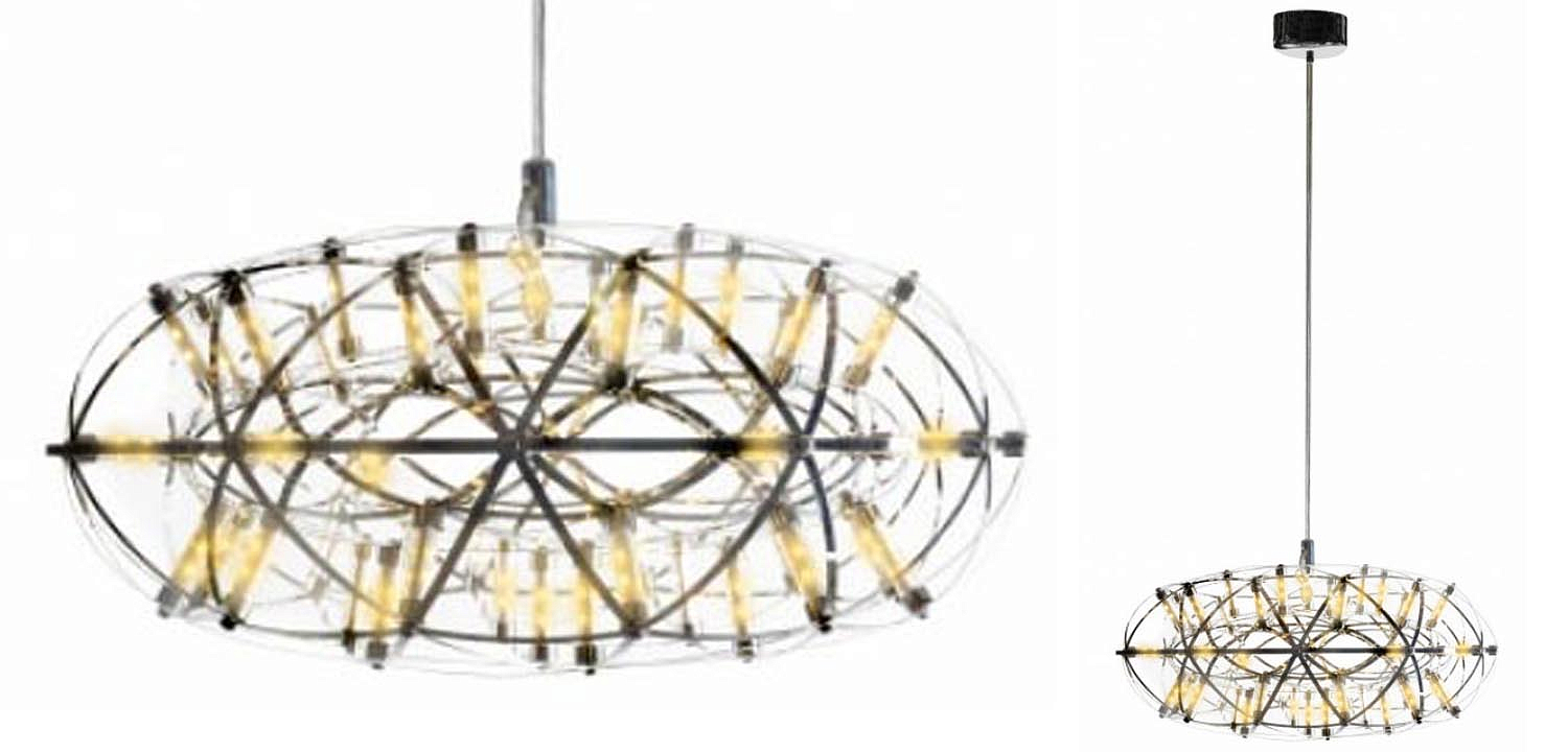 Люстра Moooi 3D Sphere Oval Yellow lamp S Люстра Moooi 3D Sphere Oval Yellow lamp S - Loft-Concept в Омске