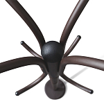 Вешалка напольная коричневая с 4-мя металлическими крючками Noble Branches варинант исполнения - 3 | Loft Concept в Омске